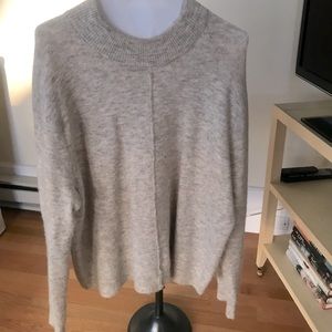 Aritzia wool mock neck sweater